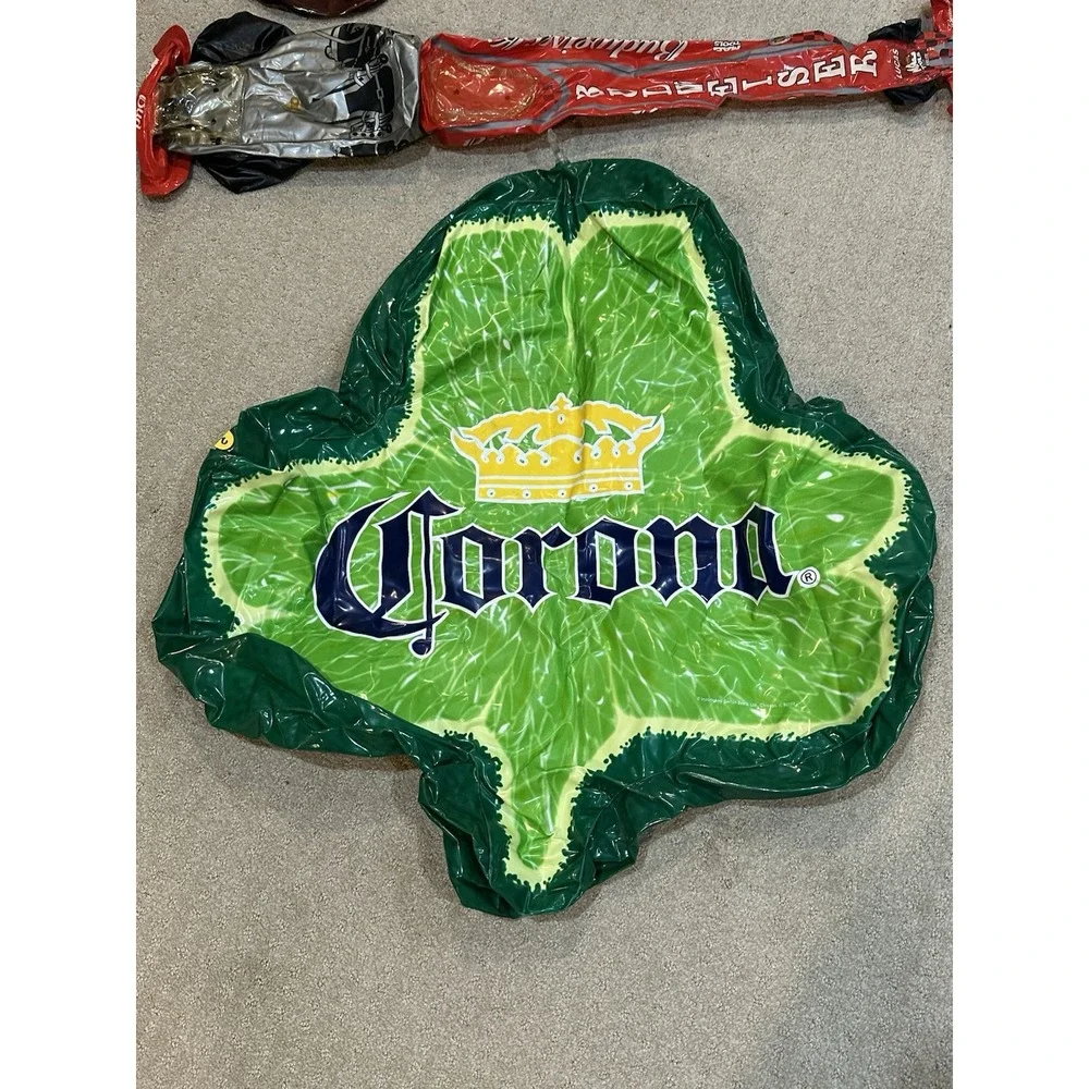 Vintage‎ Budweiser Inflatable Blowup Bar Decors Lot
